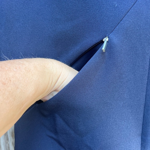 ZARA Trafaluc Collection Navy Romper Women’s Small NWT NEW - Picture 7 of 15